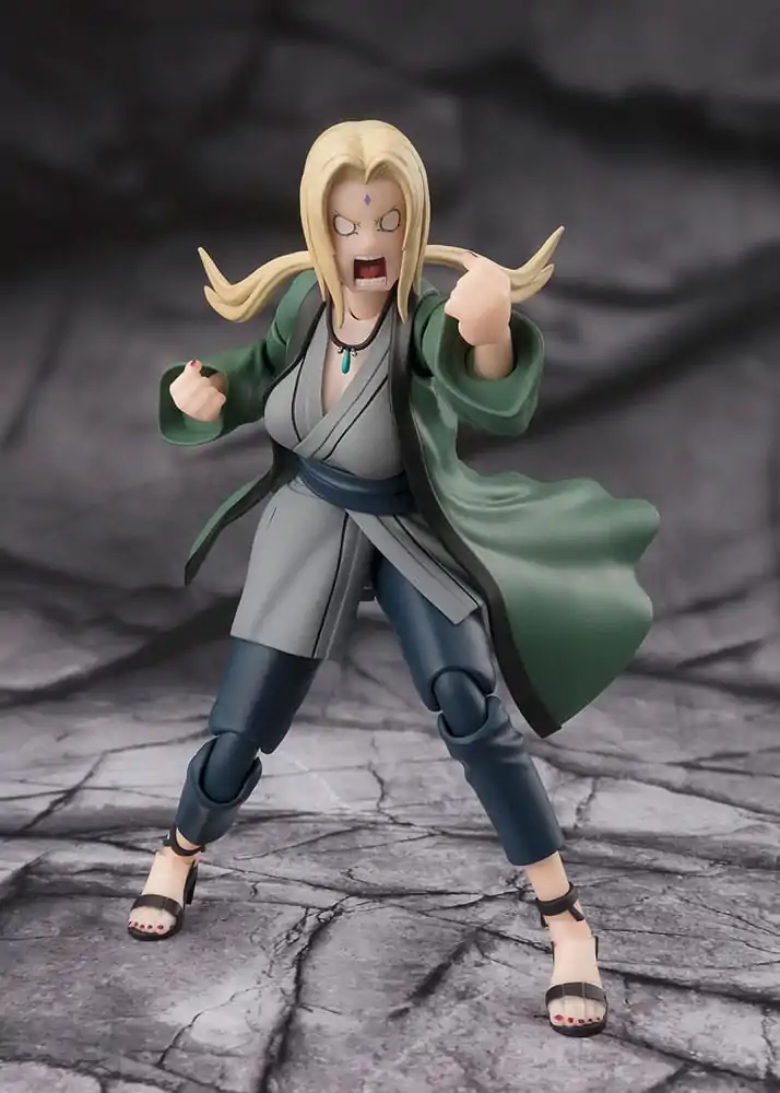 Naruto S.H.Figuarts Actionfigur Tsunade The legendary Medical Ninja 14 cm Produktfoto