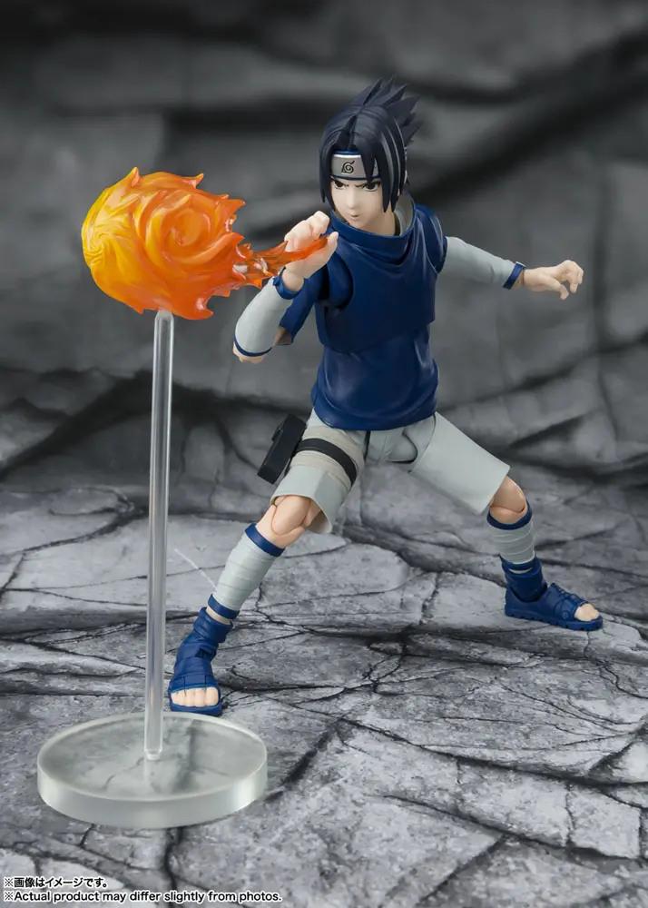 Naruto S.H. Figuarts Actionfigur Sasuke Uchiha -Ninja Prodigy of the Uchiha Clan Bloodline- 13 cm Produktfoto