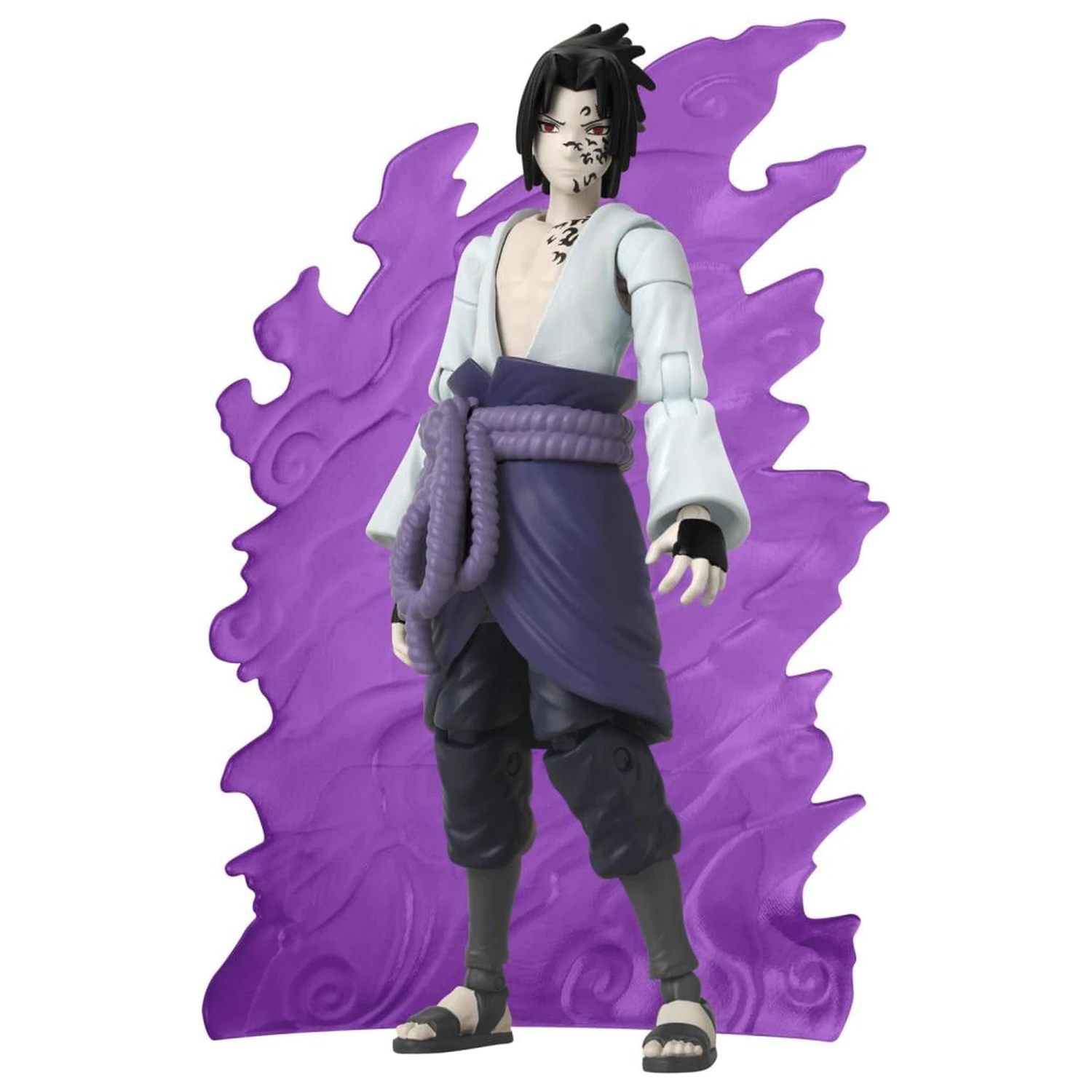 NARUTO Sasuke with Transf. Effekt Figur Anime Heroes Beyond 17cm Produktfoto