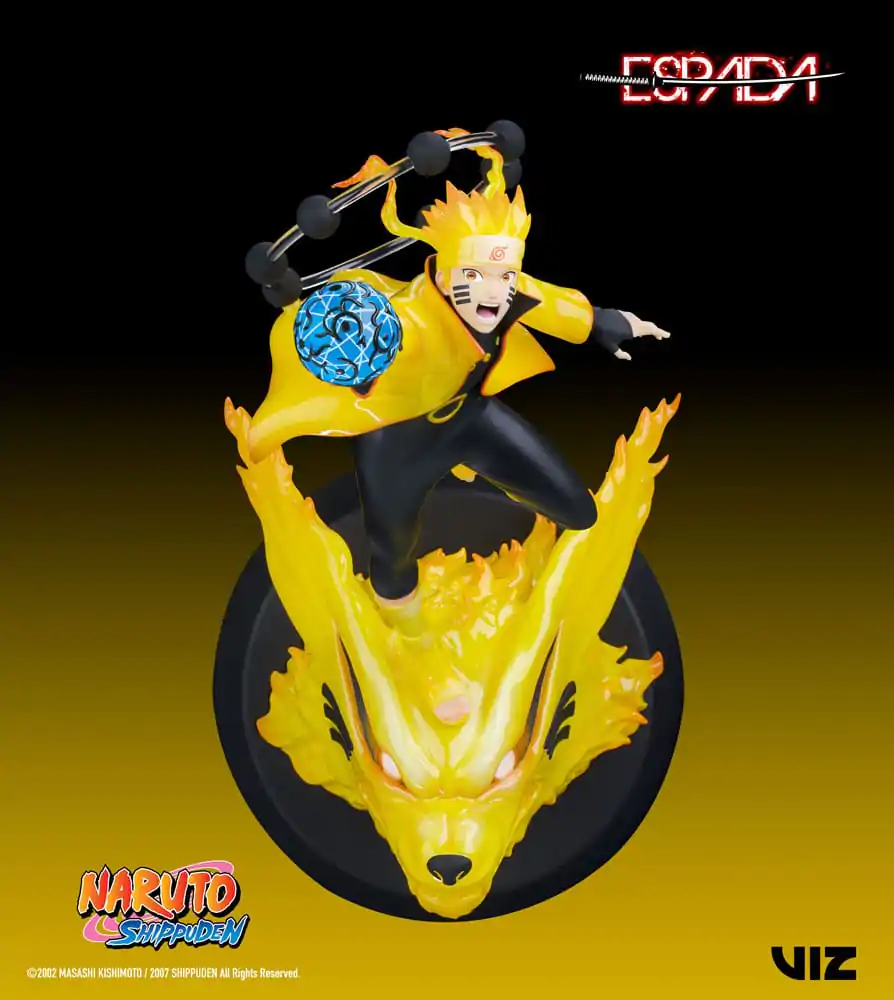 Naruto Shippuden PVC Magnet Statue 1/8 Naruto Uzumaki & Kurama 28 cm Produktfoto