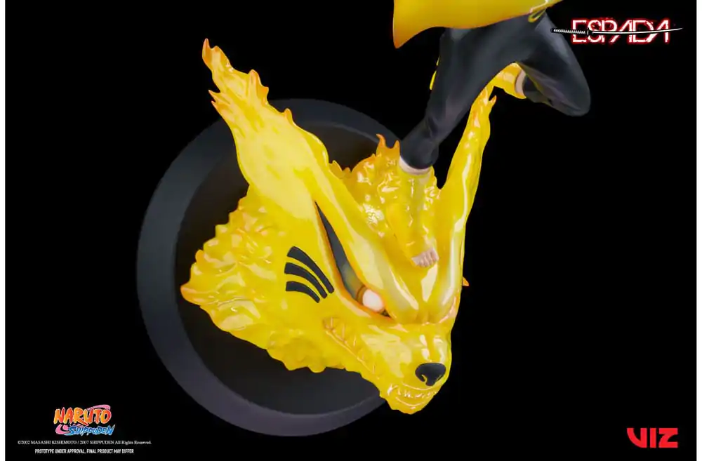 Naruto Shippuden PVC Magnet Statue 1/8 Naruto Uzumaki & Kurama 28 cm Produktfoto