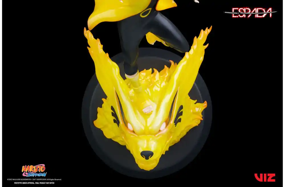 Naruto Shippuden PVC Magnet Statue 1/8 Naruto Uzumaki & Kurama 28 cm Produktfoto