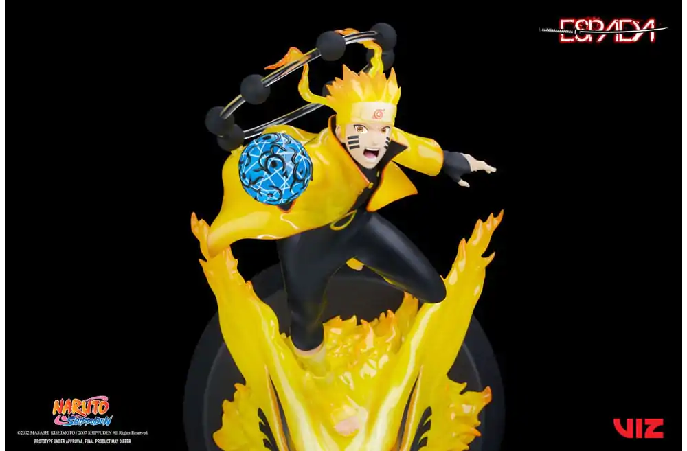 Naruto Shippuden PVC Magnet Statue 1/8 Naruto Uzumaki & Kurama 28 cm Produktfoto