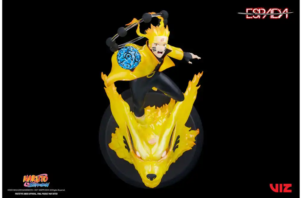 Naruto Shippuden PVC Magnet Statue 1/8 Naruto Uzumaki & Kurama 28 cm Produktfoto