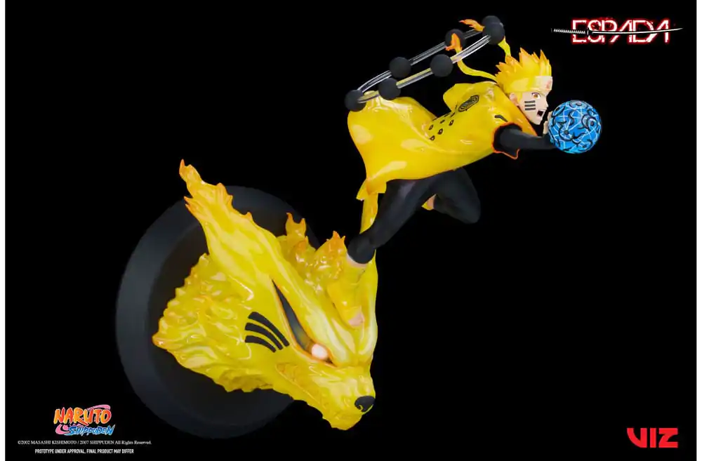 Naruto Shippuden PVC Magnet Statue 1/8 Naruto Uzumaki & Kurama 28 cm Produktfoto