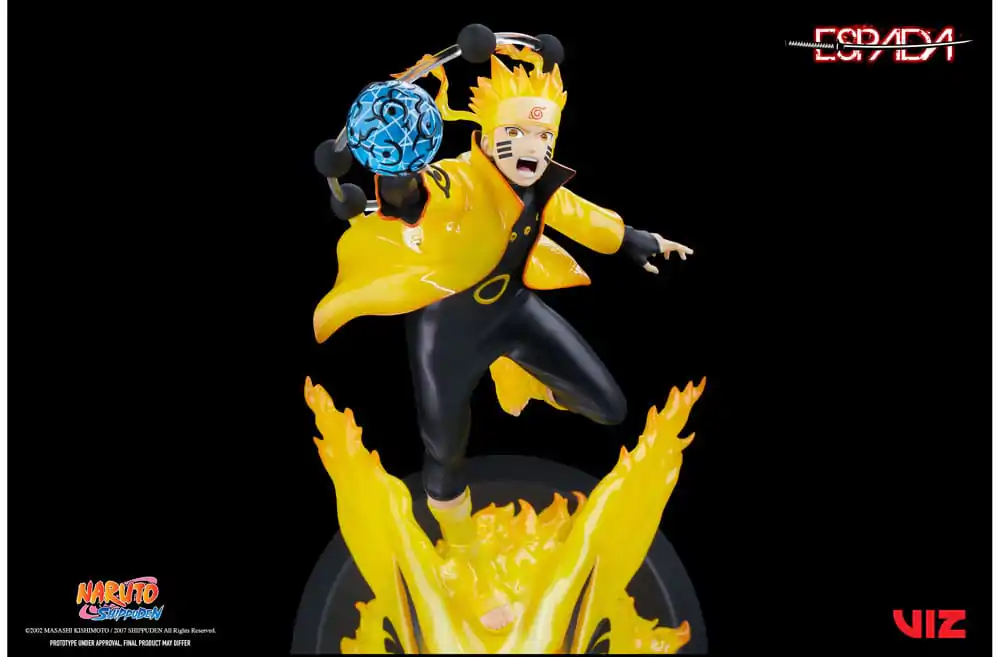 Naruto Shippuden PVC Magnet Statue 1/8 Naruto Uzumaki & Kurama 28 cm Produktfoto