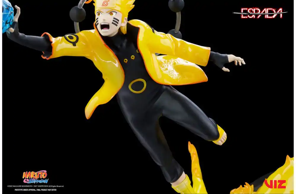 Naruto Shippuden PVC Magnet Statue 1/8 Naruto Uzumaki & Kurama 28 cm Produktfoto