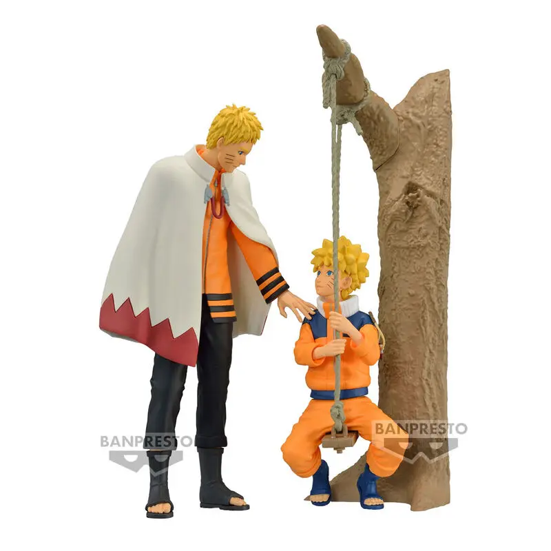 Naruto Shippuden 20th Anniversary Uzumaki Naruto Hokage Figur 10cm Produktfoto