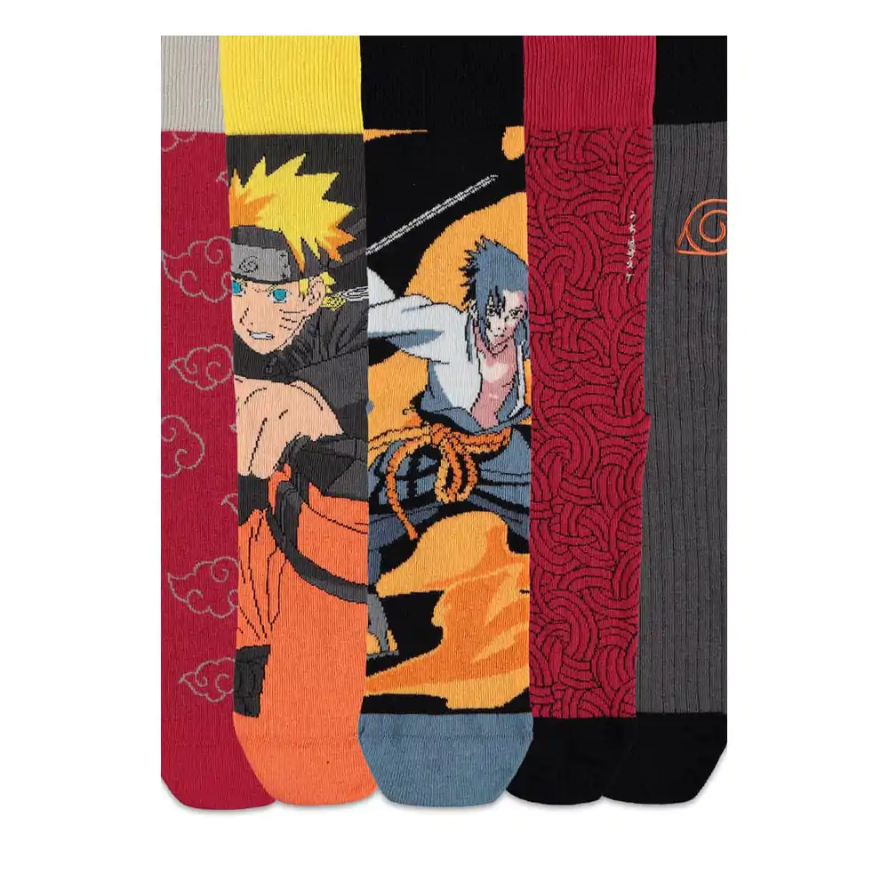 Naruto Shippuden Socken 5er-Pack 35-38 Produktfoto