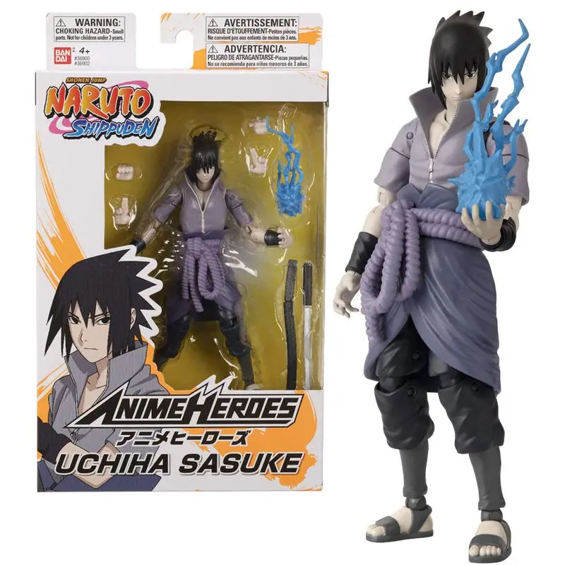 Naruto Shippuden Anime Heroes Uchiha Sasuke Figur 15 cm Produktfoto