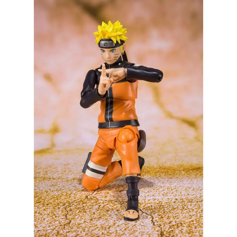 Naruto Shippuden S.H. Figuarts Action Figur Naruto Uzumaki (Best Selection) (New Package Ver) 14 cm Produktfoto