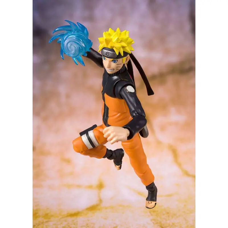 Naruto Shippuden S.H. Figuarts Action Figur Naruto Uzumaki (Best Selection) (New Package Ver) 14 cm Produktfoto