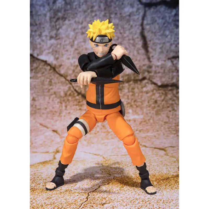 Naruto Shippuden S.H. Figuarts Action Figur Naruto Uzumaki (Best Selection) (New Package Ver) 14 cm Produktfoto
