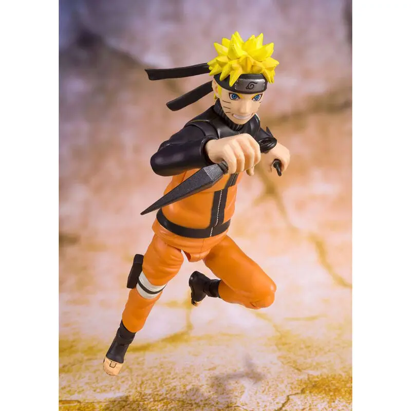 Naruto Shippuden S.H. Figuarts Action Figur Naruto Uzumaki (Best Selection) (New Package Ver) 14 cm Produktfoto