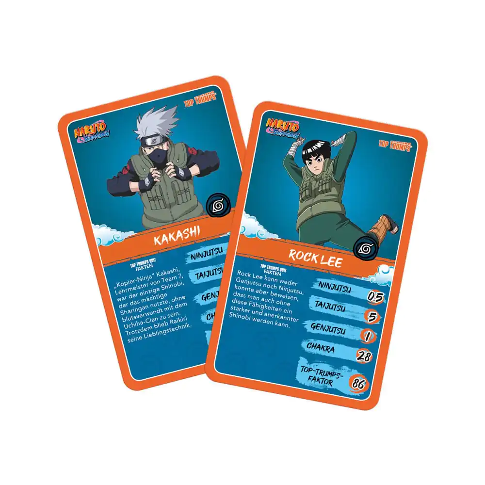 Naruto Shippuden Collectibles Kartenspiel Top Trumps Quiz Anime Collectible *Deutsche Version* termékfotó