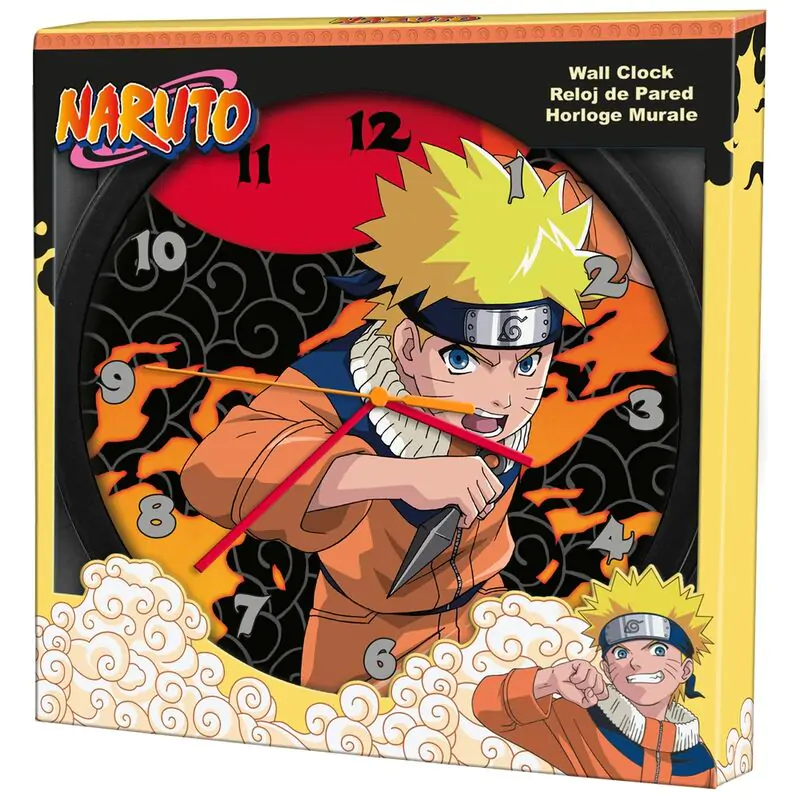 Naruto Shippuden Wanduhr Produktfoto