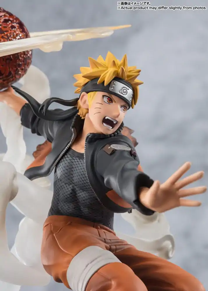 Naruto Shippuden Figuarts ZERO Extra Battle PVC Statue Naruto Uzumaki-Sage Art: Lava Release Rasenshuriken 24 cm termékfotó