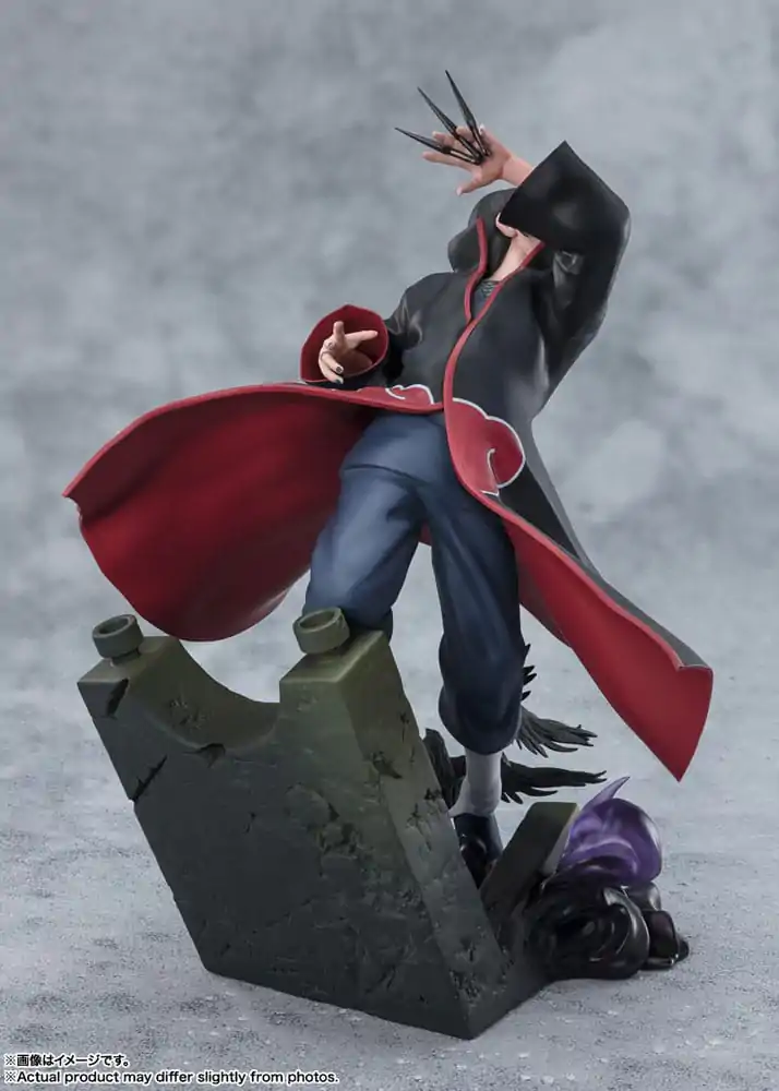 Naruto Shippuden FiguartsZERO Extra Battle PVC Statue Itachi Uchiha -The Light &amp; Dark of the Mangekyo Sharingan- 24 cm Produktfoto