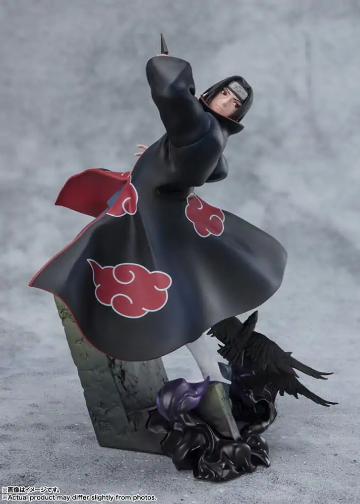 Naruto Shippuden FiguartsZERO Extra Battle PVC Statue Itachi Uchiha -The Light &amp; Dark of the Mangekyo Sharingan- 24 cm Produktfoto