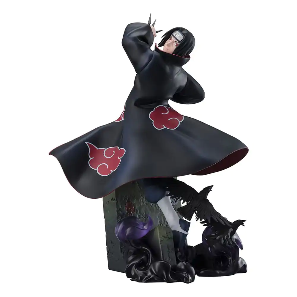 Naruto Shippuden FiguartsZERO Extra Battle PVC Statue Itachi Uchiha -The Light &amp; Dark of the Mangekyo Sharingan- 24 cm Produktfoto