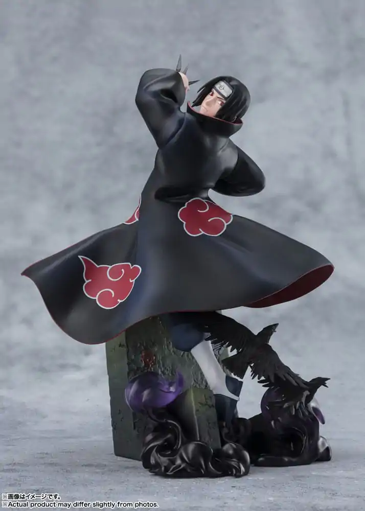 Naruto Shippuden FiguartsZERO Extra Battle PVC Statue Itachi Uchiha -The Light &amp; Dark of the Mangekyo Sharingan- 24 cm Produktfoto