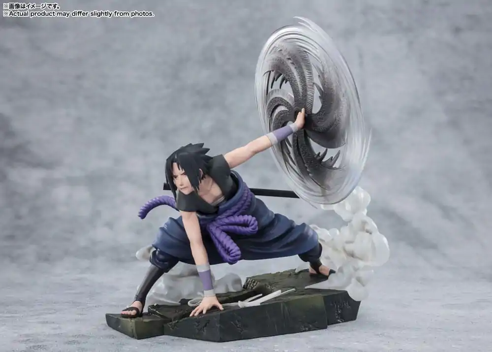 Naruto Shippuden FiguartsZERO Extra Battle PVC Statue Sasuke Uchiha -The Light &amp; Dark of the Mangekyo Sharingan- 20 cm Produktfoto