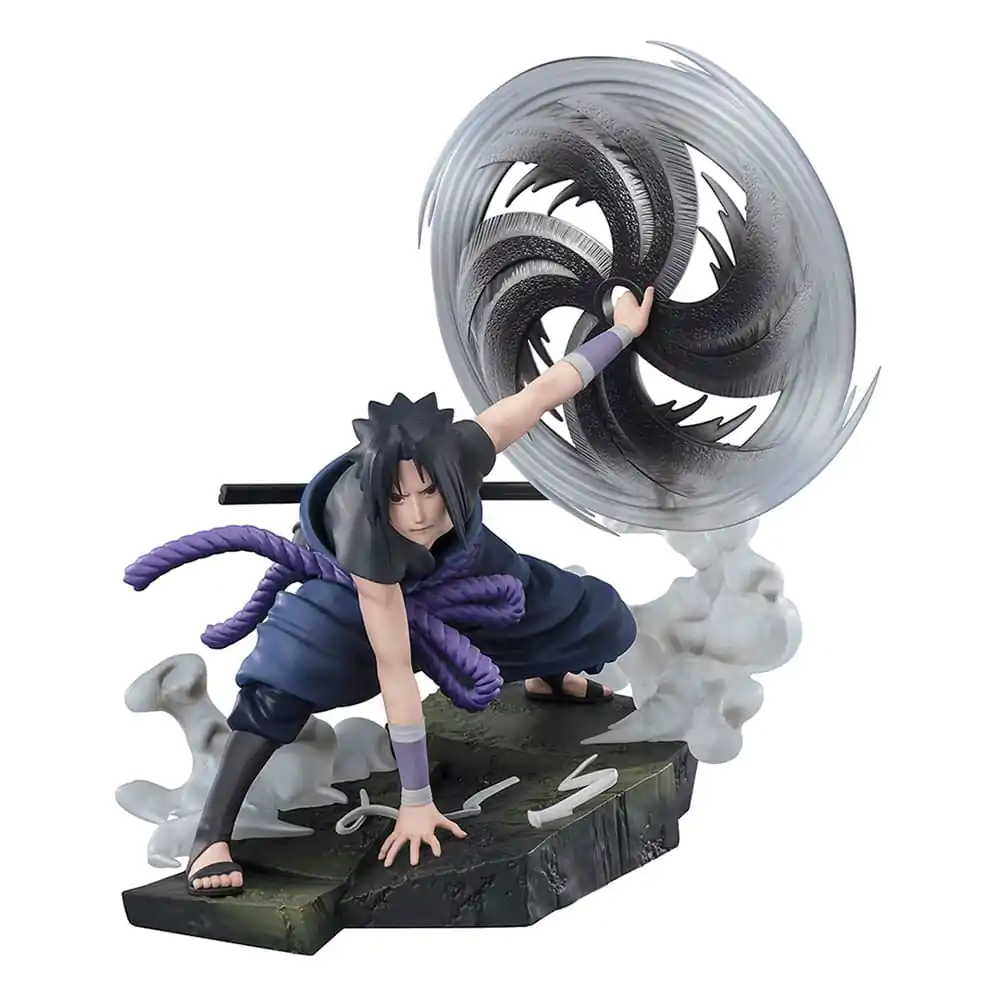 Naruto Shippuden FiguartsZERO Extra Battle PVC Statue Sasuke Uchiha -The Light &amp; Dark of the Mangekyo Sharingan- 20 cm Produktfoto