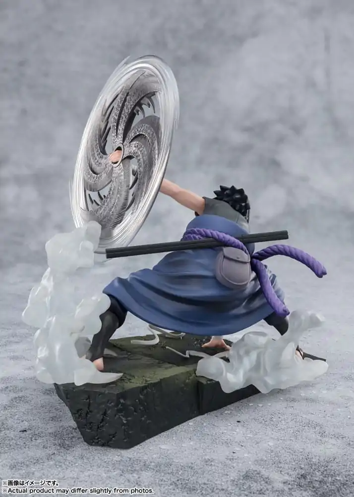 Naruto Shippuden FiguartsZERO Extra Battle PVC Statue Sasuke Uchiha -The Light &amp; Dark of the Mangekyo Sharingan- 20 cm Produktfoto