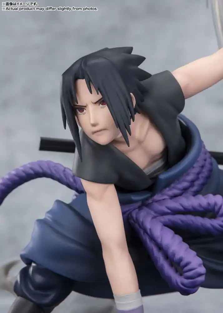 Naruto Shippuden FiguartsZERO Extra Battle PVC Statue Sasuke Uchiha -The Light &amp; Dark of the Mangekyo Sharingan- 20 cm Produktfoto