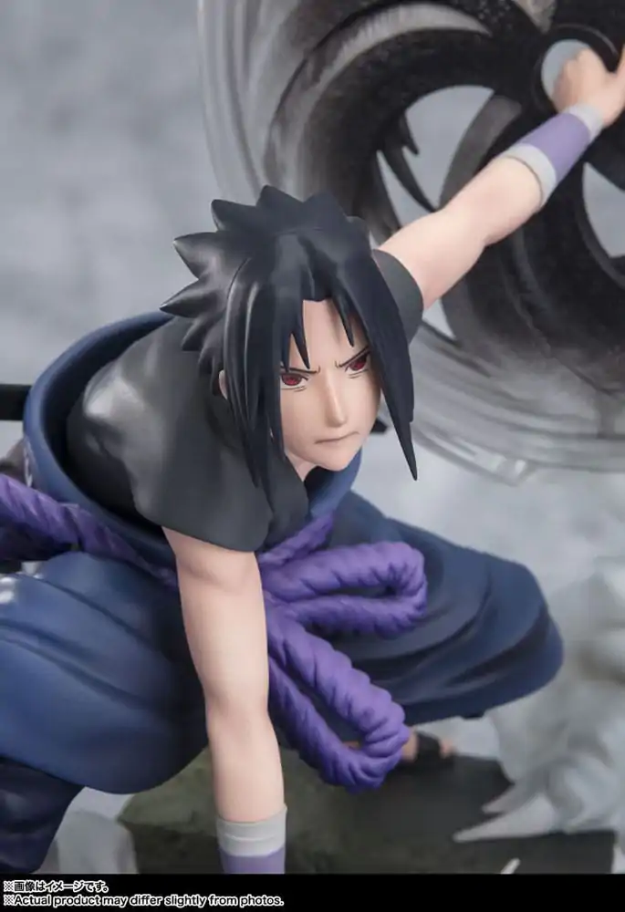 Naruto Shippuden FiguartsZERO Extra Battle PVC Statue Sasuke Uchiha -The Light &amp; Dark of the Mangekyo Sharingan- 20 cm Produktfoto