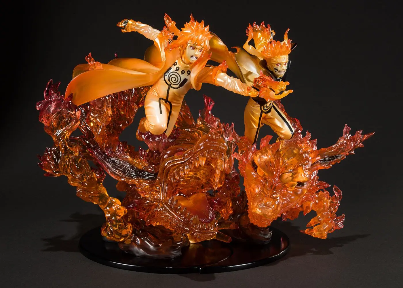 Naruto Shippuden FiguartsZERO PVC Statue Minato Namikaze (Kurama) Kizuna Relation 22 cm Produktfoto