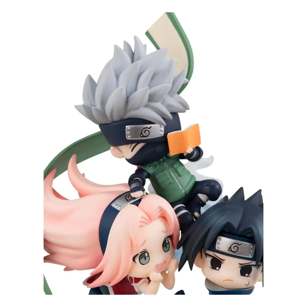 Naruto Shippuden FigUnity PVC Mini-Statue Gather here, Team 7 13 cm Produktfoto