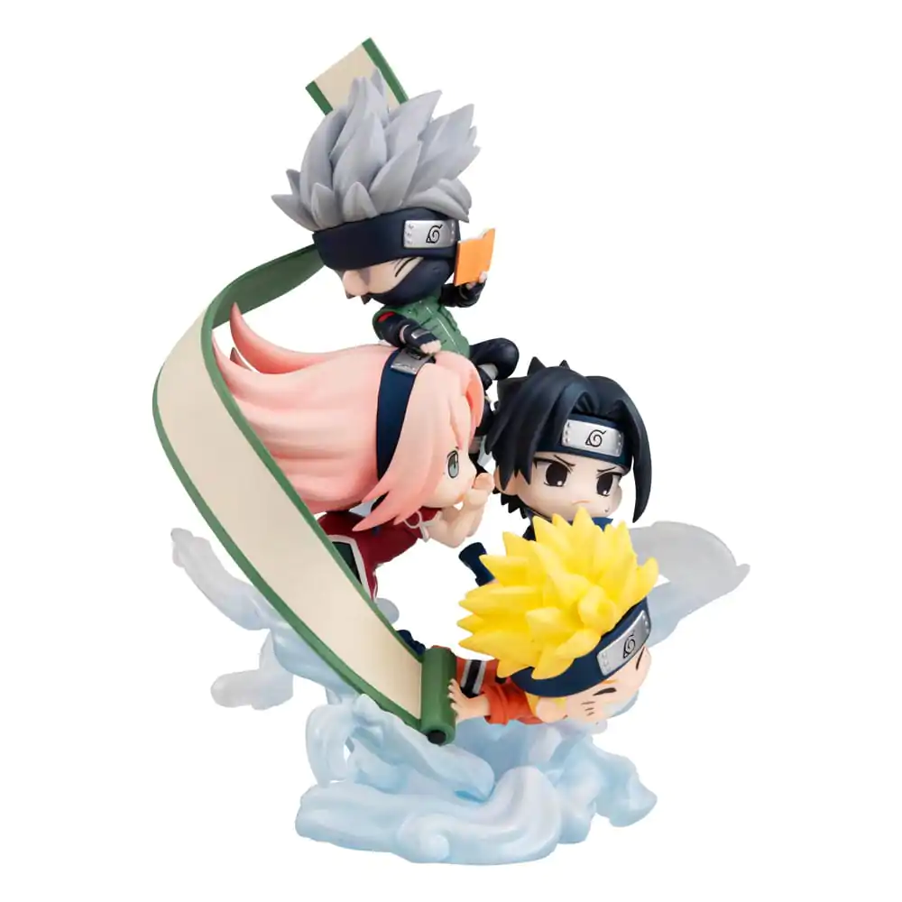 Naruto Shippuden FigUnity PVC Mini-Statue Gather here, Team 7 13 cm Produktfoto