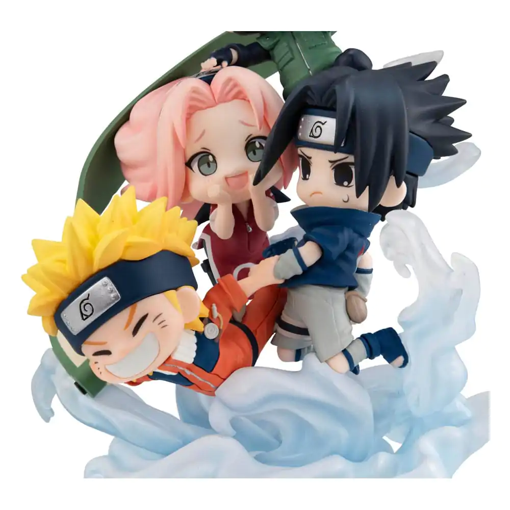 Naruto Shippuden FigUnity PVC Mini-Statue Gather here, Team 7 13 cm Produktfoto