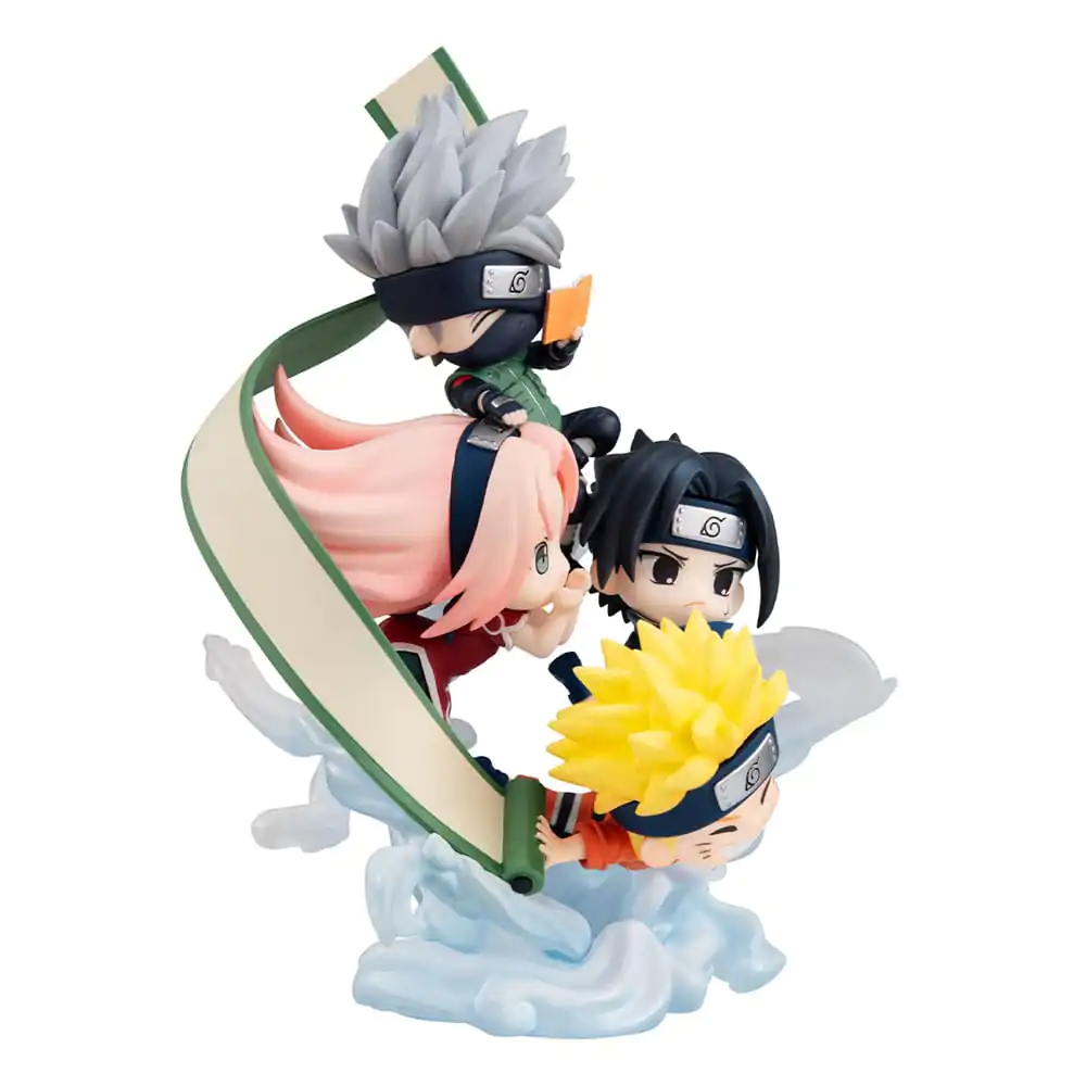 Naruto Shippuden FigUnity PVC Mini-Statue Gather here, Team 7 13 cm (with gift) Produktfoto