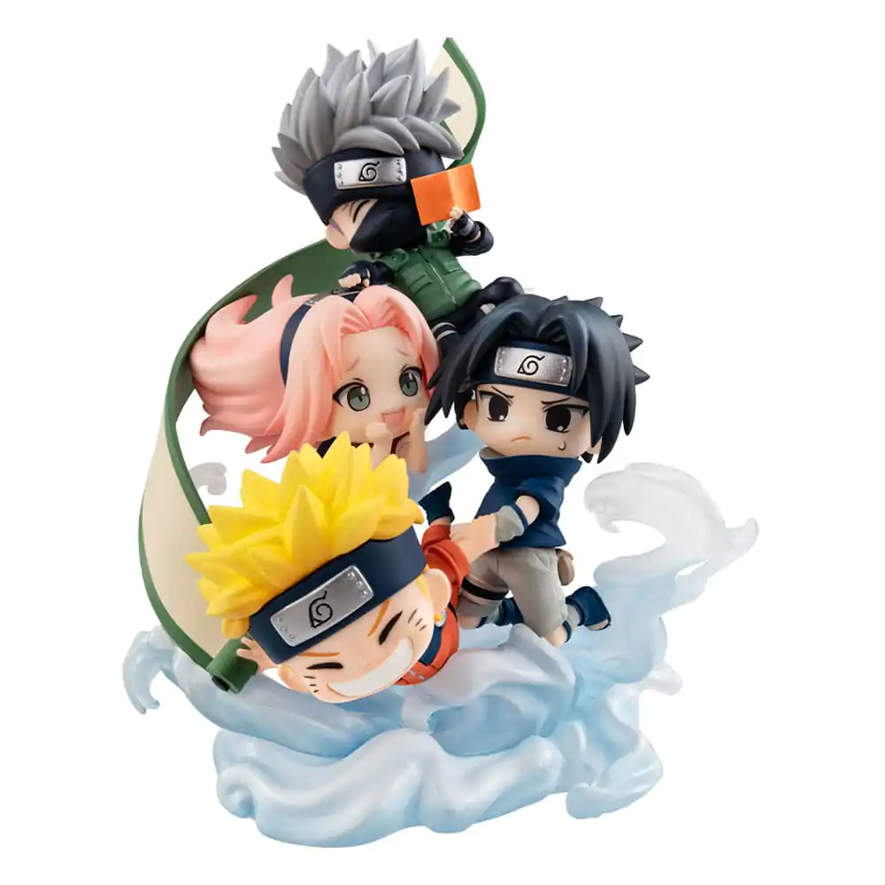 Naruto Shippuden FigUnity PVC Mini-Statue Gather here, Team 7 13 cm (with gift) Produktfoto