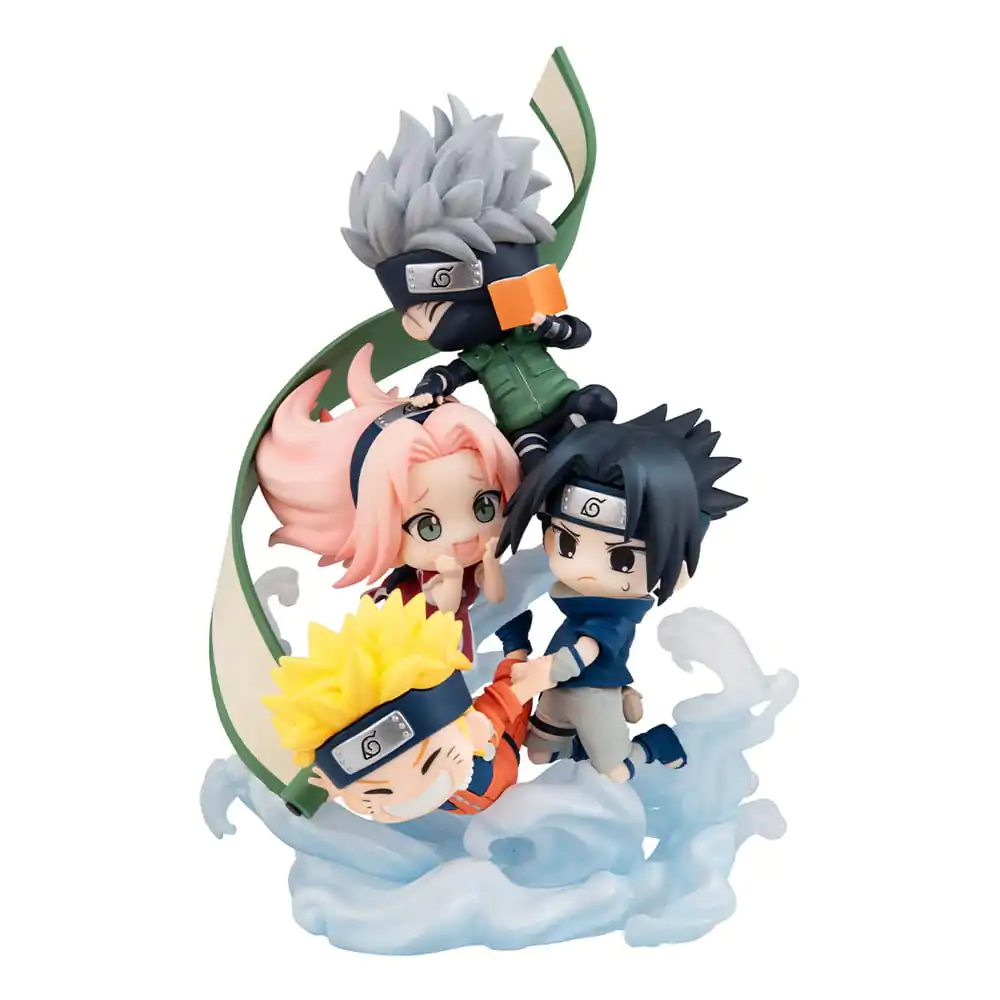 Naruto Shippuden FigUnity PVC Mini-Statue Gather here, Team 7 13 cm (with gift) Produktfoto