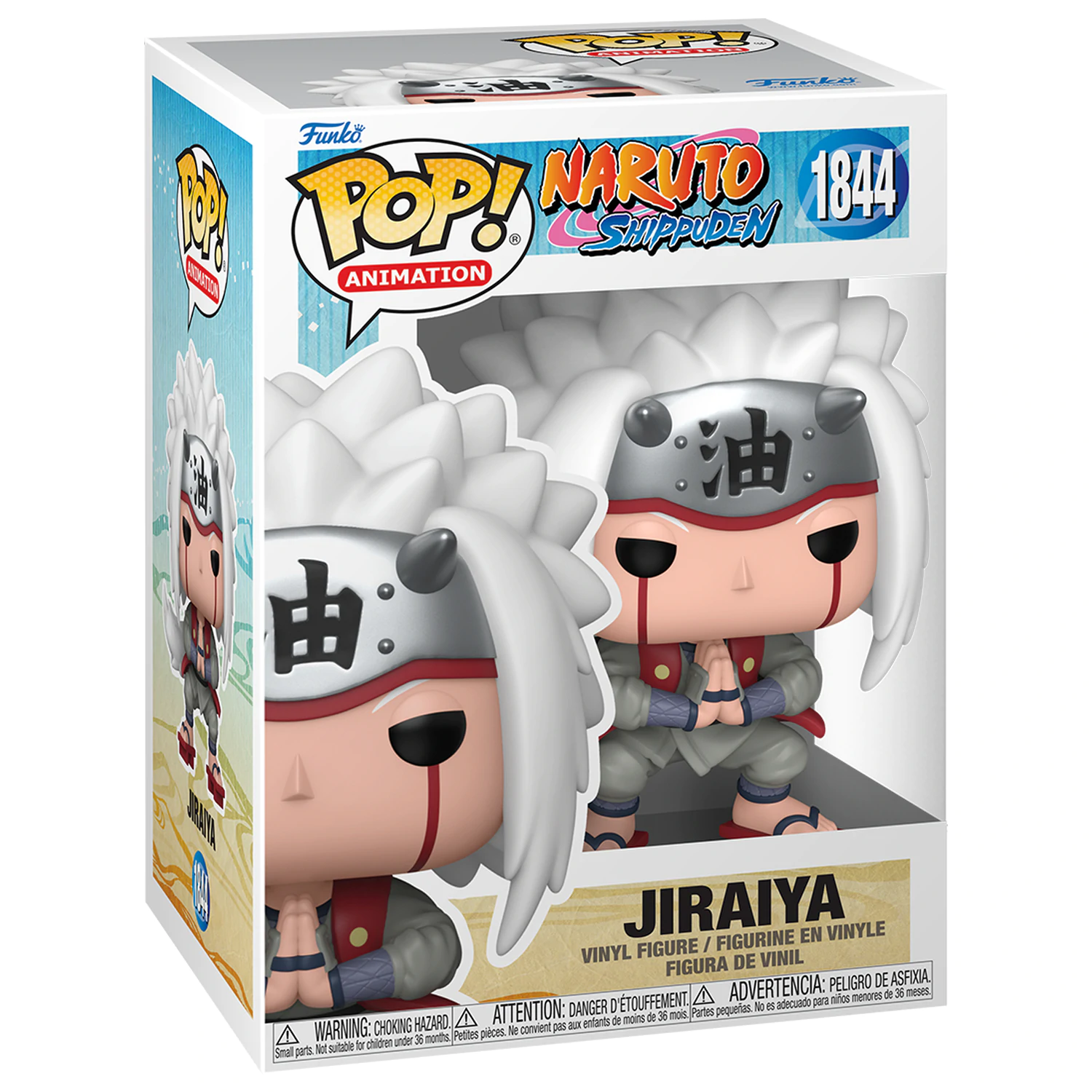 Naruto Shippuden Funko POP! Animation Vinyl Figuren Jiraiya 9 cm Produktfoto