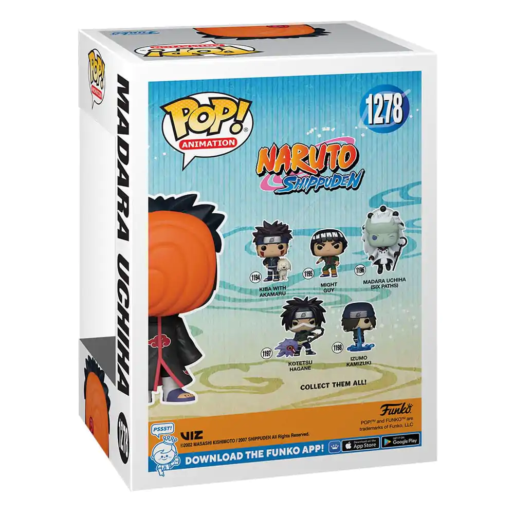 Naruto Shippuden POP! Animation Vinyl Figuren Madara (GW) 9 cm Produktfoto
