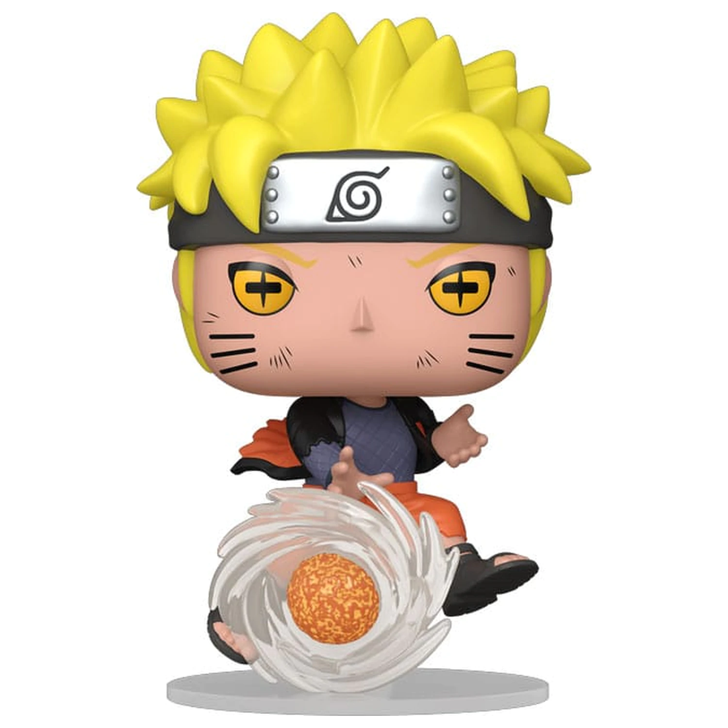 Naruto Shippuden Funko POP! Animation Vinyl-Figuren Naruto Uzumaki (Lava Release Rasenshuriken) 9 cm Produktfoto