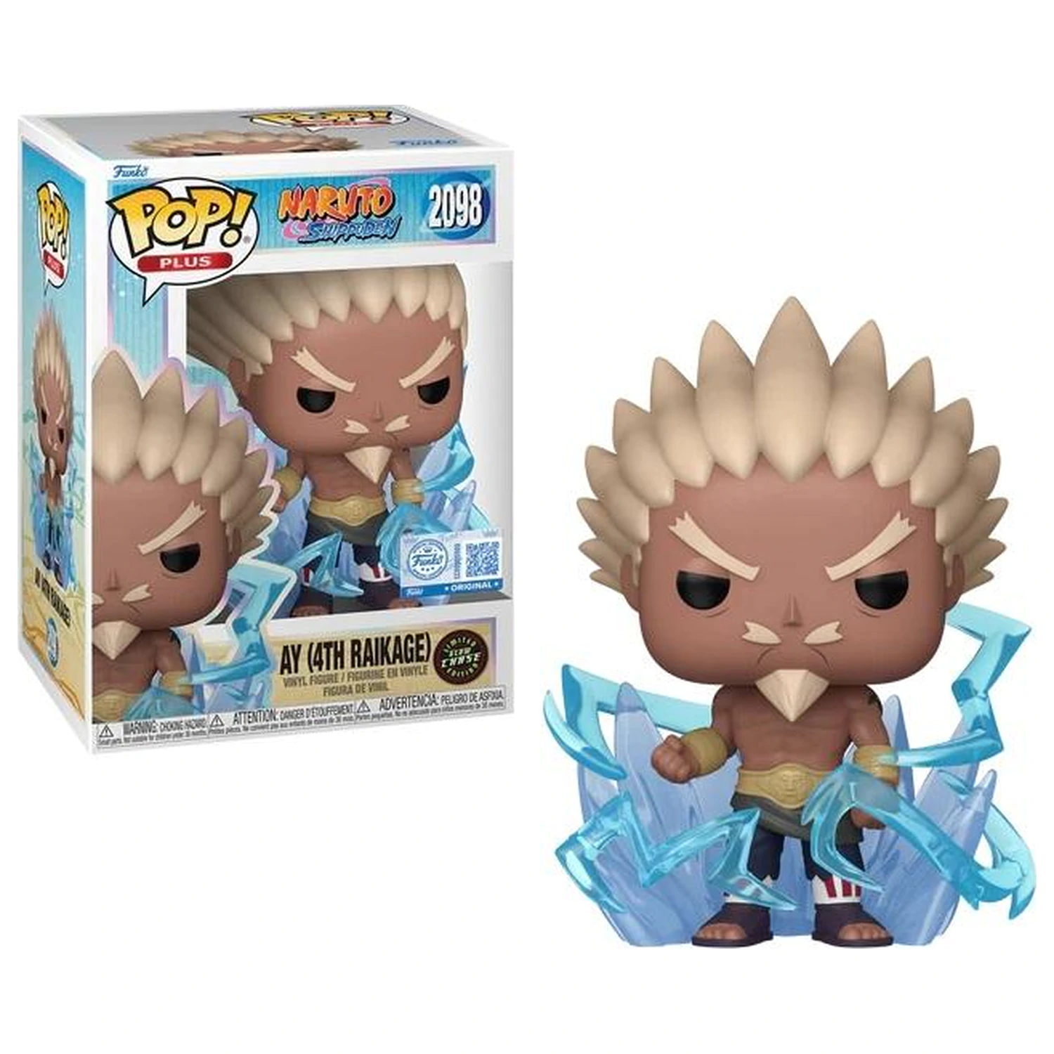 Naruto Shippuden Funko Pop! Figur Animation 4th Raikage With Chase (GW) Produktfoto