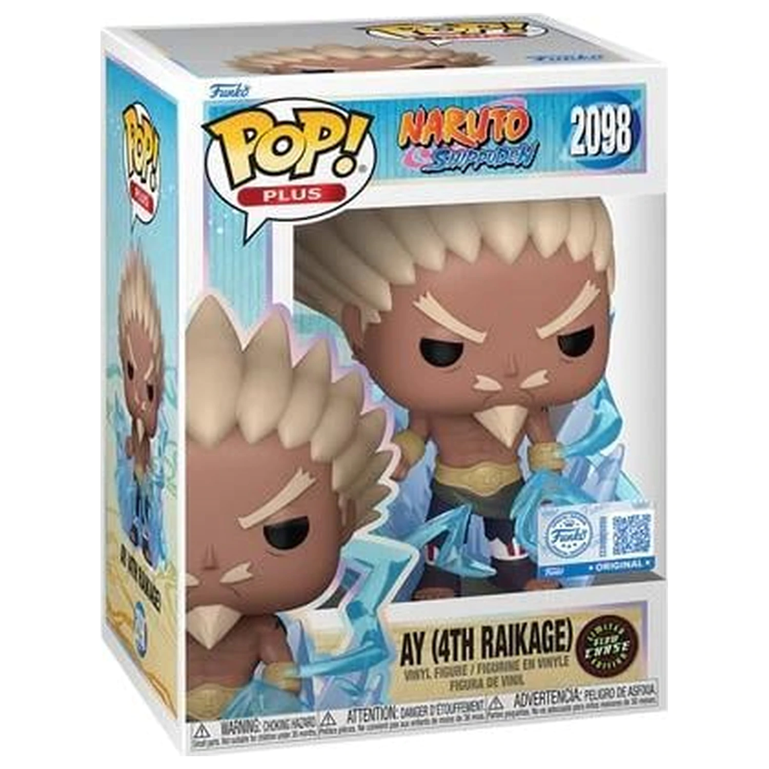 Naruto Shippuden Funko Pop! Figur Animation 4th Raikage With Chase (GW) Produktfoto