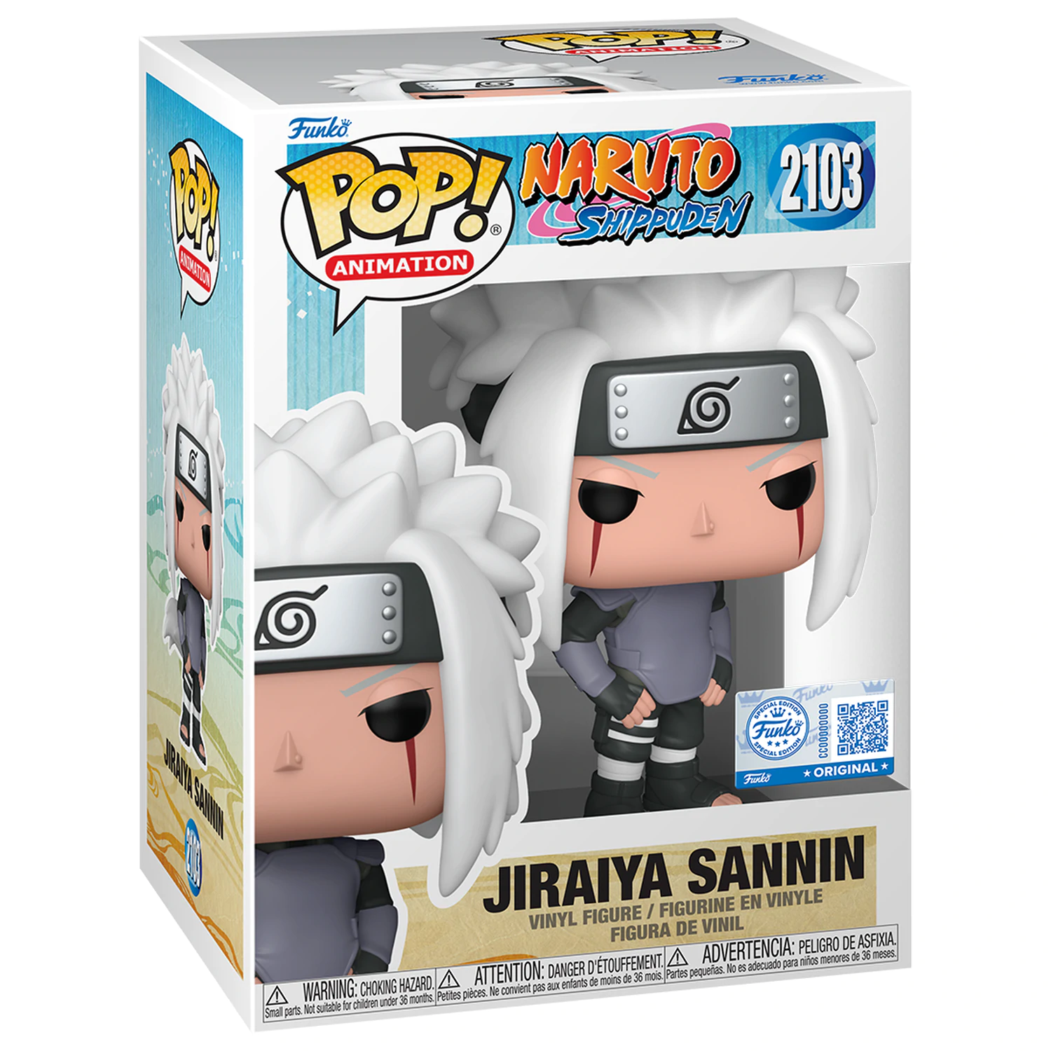 Naruto Shippuden Funko POP Figur Animation Jiraiya Sannin Produktfoto