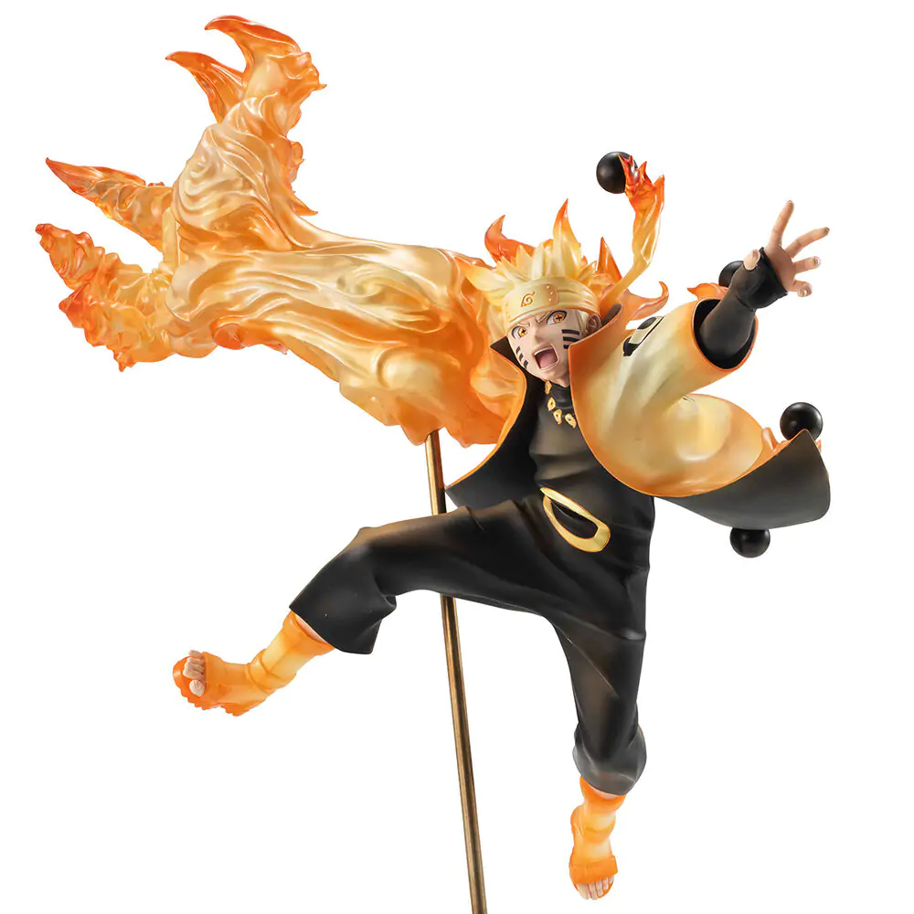 Naruto Shippuden G.E.M. Serie PVC Statue 1/8 Naruto Uzumaki Six Paths Sage Mode 15th Anniversary Ver. 29 cm termékfotó