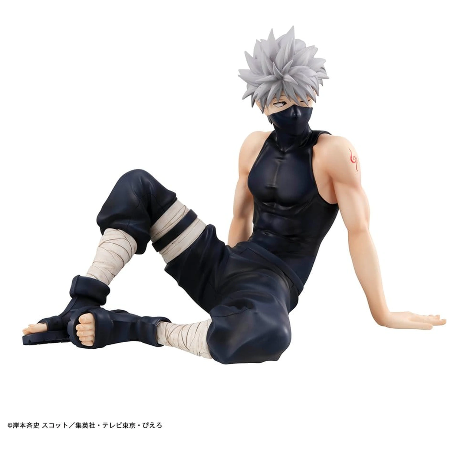Naruto Shippuden G.E.M. Series PVC Figur Kakashi-sensei Handflächengröße 9 cm (Repeat) Produktfoto