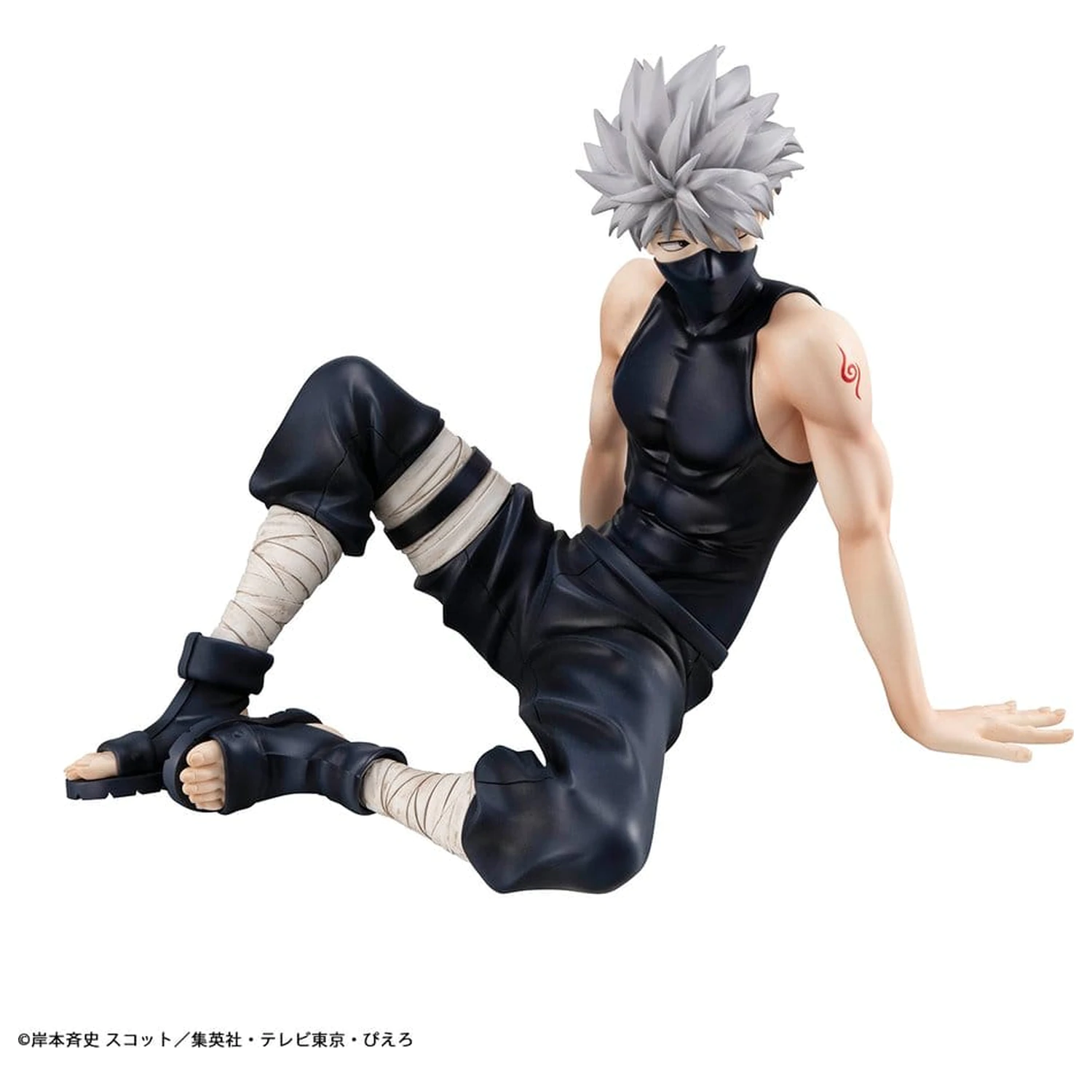 Naruto Shippuden G.E.M. Series PVC Figur Kakashi-sensei Handflächengröße 9 cm (Repeat) Produktfoto