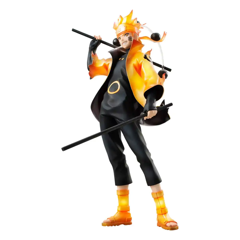 Naruto Shippuden G.E.M. Serie PVC Statue Naruto Uzumaki Six Paths Sage Mode 15th Anniversary Ver. 22 cm termékfotó