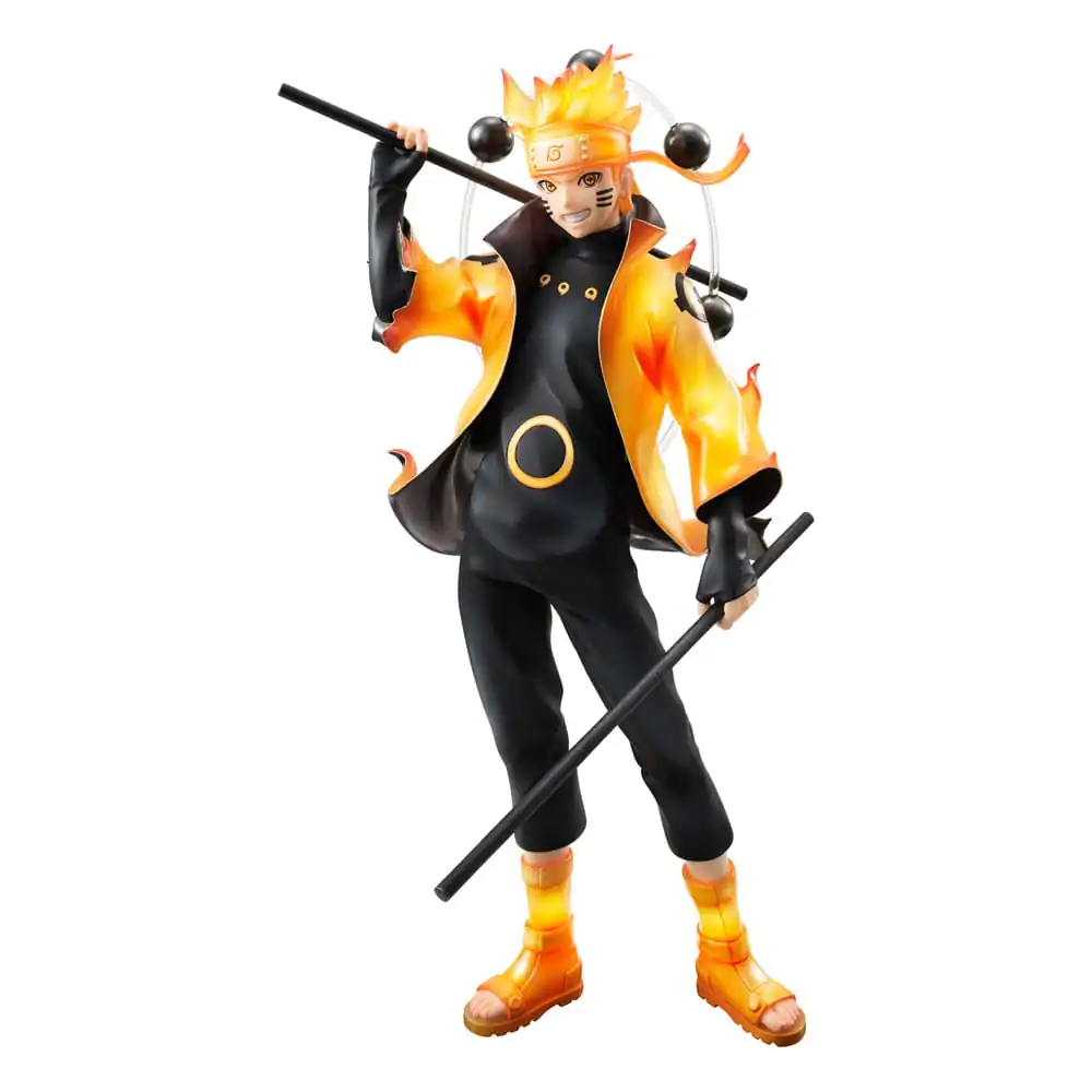 Naruto Shippuden G.E.M. Serie PVC Statue Naruto Uzumaki Six Paths Sage Mode 15th Anniversary Ver. 22 cm termékfotó