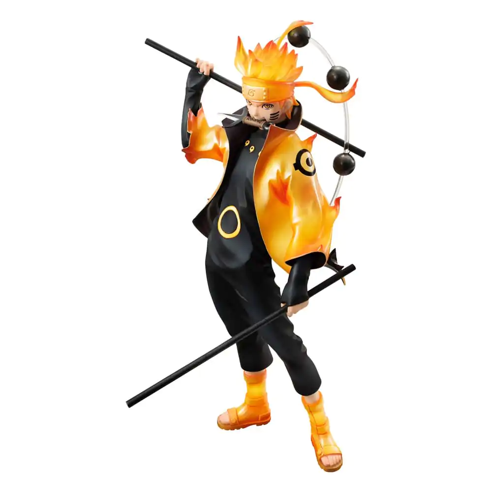 Naruto Shippuden G.E.M. Serie PVC Statue Naruto Uzumaki Six Paths Sage Mode 15th Anniversary Ver. 22 cm termékfotó