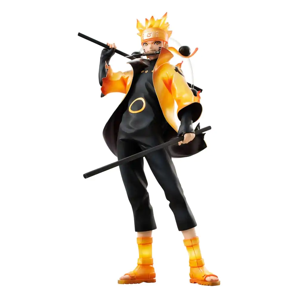 Naruto Shippuden G.E.M. Serie PVC Statue Naruto Uzumaki Six Paths Sage Mode 15th Anniversary Ver. 22 cm termékfotó